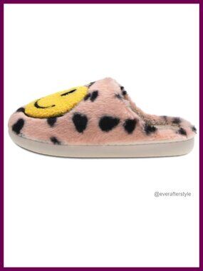 Plush Fuzzy Slip-On House Slippers Comfy Warm Non-Slip Indoor Outdoor